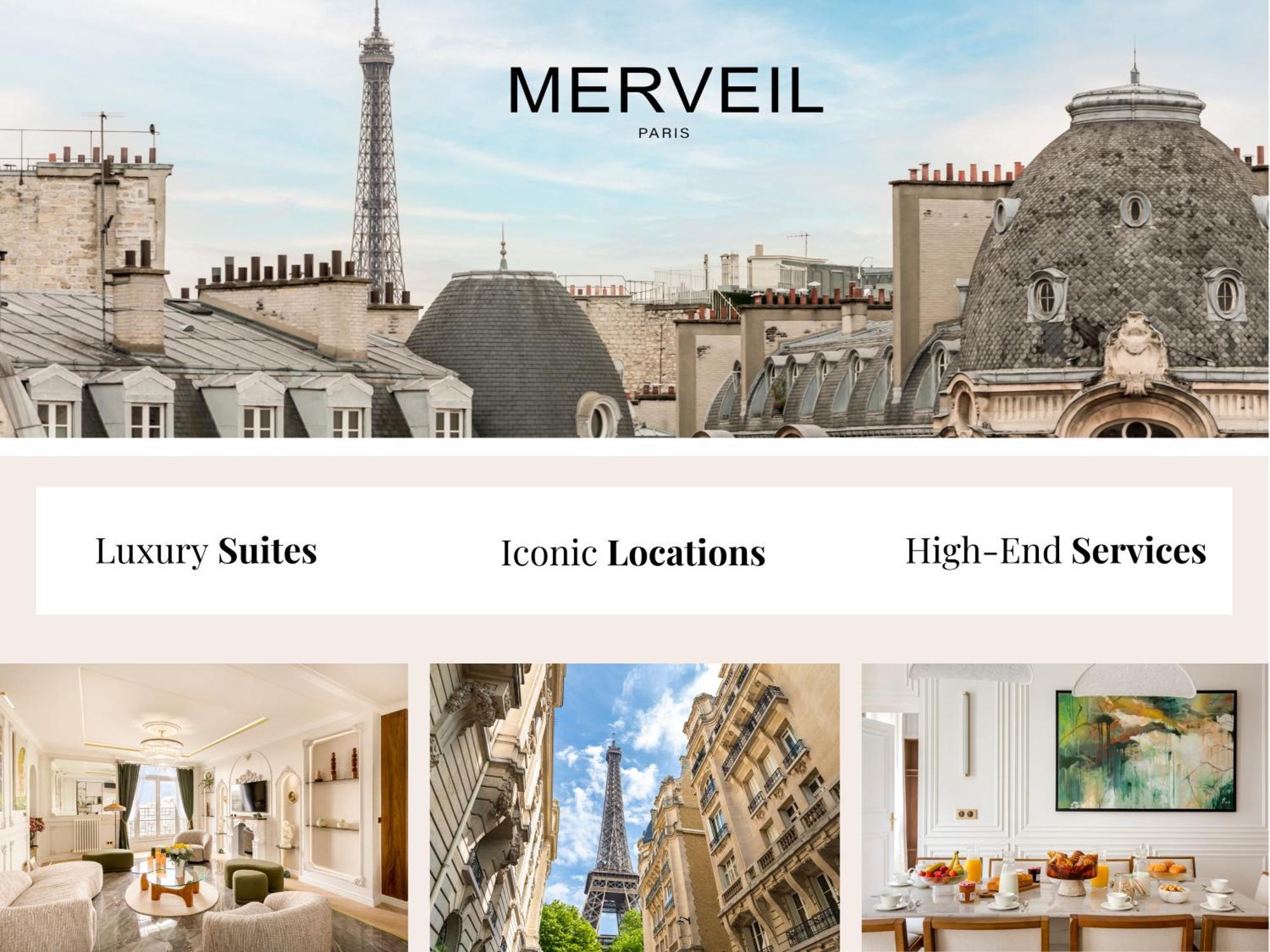 Merveil - Luxury - Tour Eiffel - Bac I Apartment *
